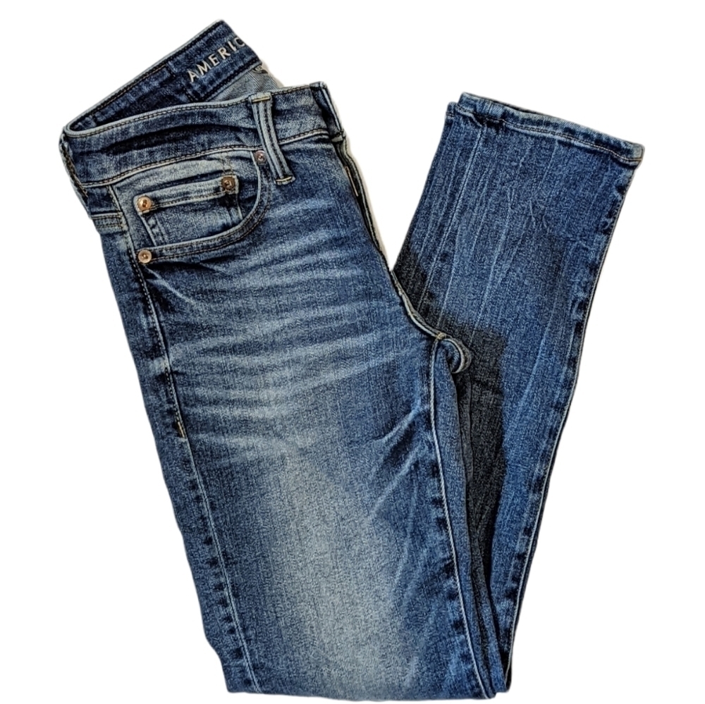 American Eagle skinny Blue Jeans sz 26 Men's
